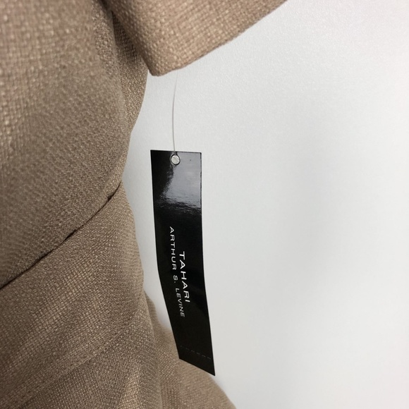 Tahari Women’s Button Down Top Size 8 Beige GB8 - Picture 4 of 8